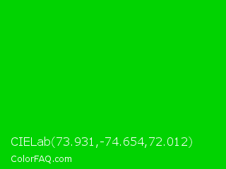 CIELab 73.931,-74.654,72.012 Color Image