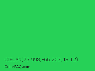 CIELab 73.998,-66.203,48.12 Color Image