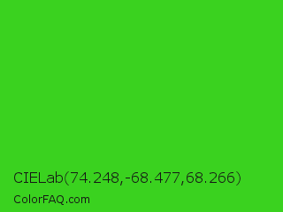 CIELab 74.248,-68.477,68.266 Color Image