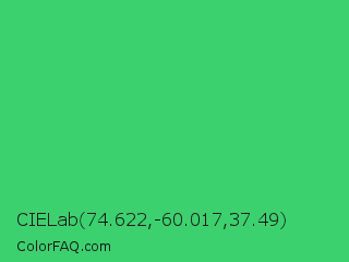 CIELab 74.622,-60.017,37.49 Color Image