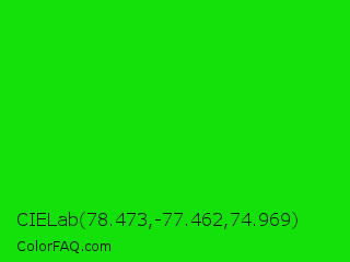 CIELab 78.473,-77.462,74.969 Color Image