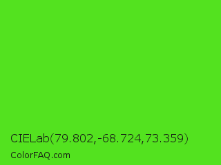CIELab 79.802,-68.724,73.359 Color Image