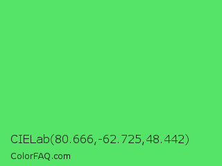CIELab 80.666,-62.725,48.442 Color Image