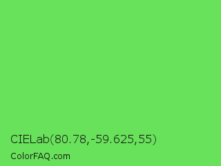 CIELab 80.78,-59.625,55 Color Image