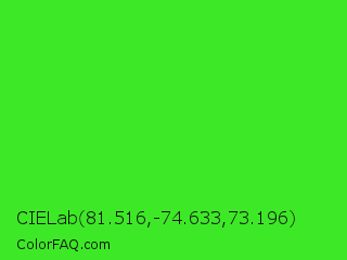 CIELab 81.516,-74.633,73.196 Color Image