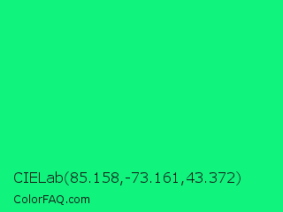 CIELab 85.158,-73.161,43.372 Color Image