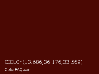 CIELCh 13.686,36.176,33.569 Color Image