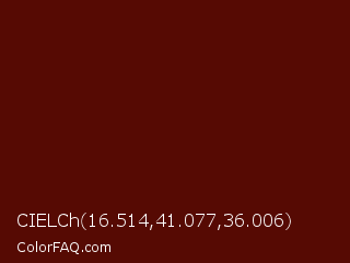 CIELCh 16.514,41.077,36.006 Color Image