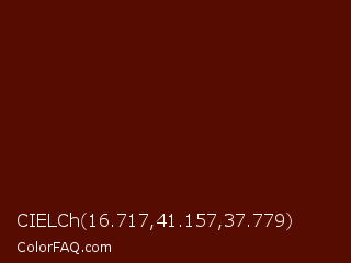 CIELCh 16.717,41.157,37.779 Color Image
