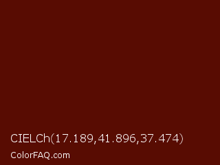 CIELCh 17.189,41.896,37.474 Color Image