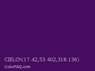 CIELCh 17.42,53.402,318.136 Color Image