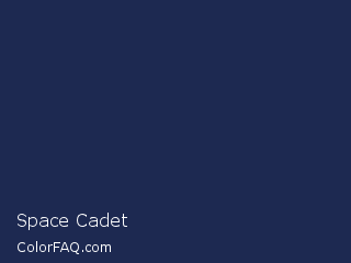 CIELCh 17.65,27.667,289.199 Space Cadet Color Image