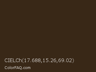 CIELCh 17.688,15.26,69.02 Color Image