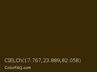 CIELCh 17.767,23.889,82.058 Color Image