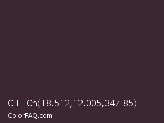 CIELCh 18.512,12.005,347.85 Color Image
