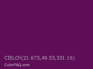 CIELCh 21.673,49.53,331.16 Color Image