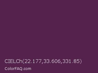 CIELCh 22.177,33.606,331.85 Color Image