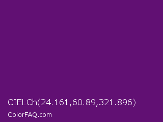 CIELCh 24.161,60.89,321.896 Color Image
