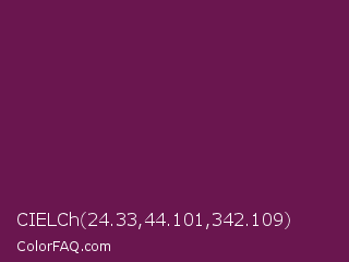 CIELCh 24.33,44.101,342.109 Color Image