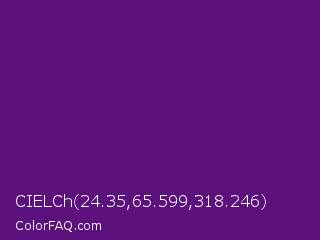 CIELCh 24.35,65.599,318.246 Color Image