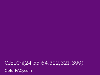 CIELCh 24.55,64.322,321.399 Color Image
