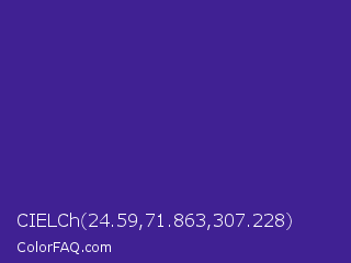 CIELCh 24.59,71.863,307.228 Color Image