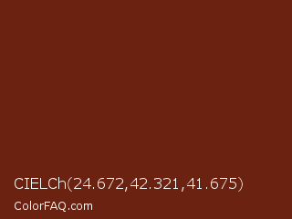 CIELCh 24.672,42.321,41.675 Color Image