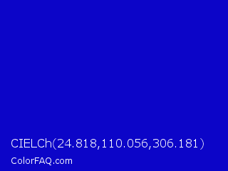 CIELCh 24.818,110.056,306.181 Color Image
