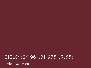 CIELCh 24.964,31.975,17.65 Color Image