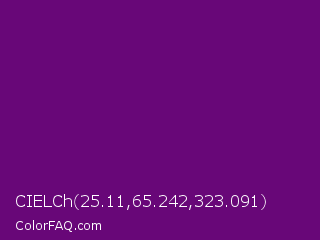 CIELCh 25.11,65.242,323.091 Color Image