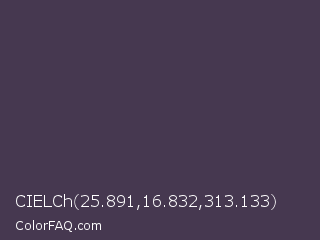 CIELCh 25.891,16.832,313.133 Color Image