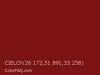 CIELCh 26.172,51.891,33.258 Color Image