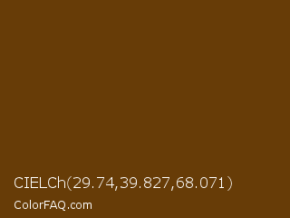 CIELCh 29.74,39.827,68.071 Color Image
