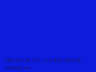 CIELCh 29.771,113.825,304.91 Color Image
