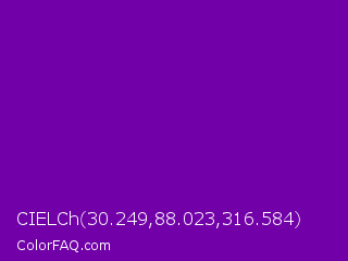 CIELCh 30.249,88.023,316.584 Color Image