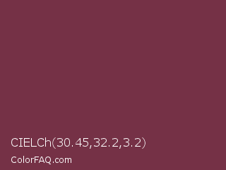 CIELCh 30.45,32.2,3.2 Color Image