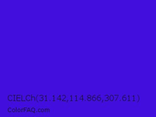 CIELCh 31.142,114.866,307.611 Color Image