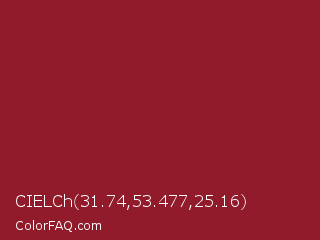 CIELCh 31.74,53.477,25.16 Color Image