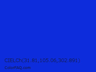 CIELCh 31.81,105.06,302.891 Color Image