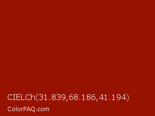 CIELCh 31.839,68.186,41.194 Color Image