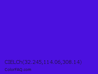 CIELCh 32.245,114.06,308.14 Color Image