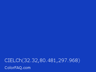 CIELCh 32.32,80.481,297.968 Color Image