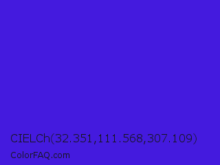 CIELCh 32.351,111.568,307.109 Color Image