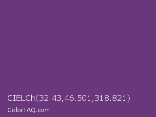 CIELCh 32.43,46.501,318.821 Color Image