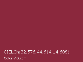 CIELCh 32.576,44.614,14.608 Color Image