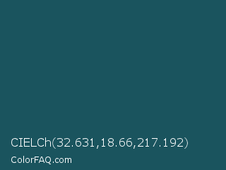 CIELCh 32.631,18.66,217.192 Color Image