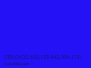 CIELCh 32.632,125.942,306.175 Color Image