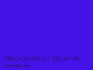 CIELCh 32.645,117.295,307.49 Color Image