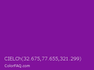 CIELCh 32.675,77.655,321.299 Color Image