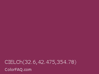CIELCh 32.6,42.475,354.78 Color Image